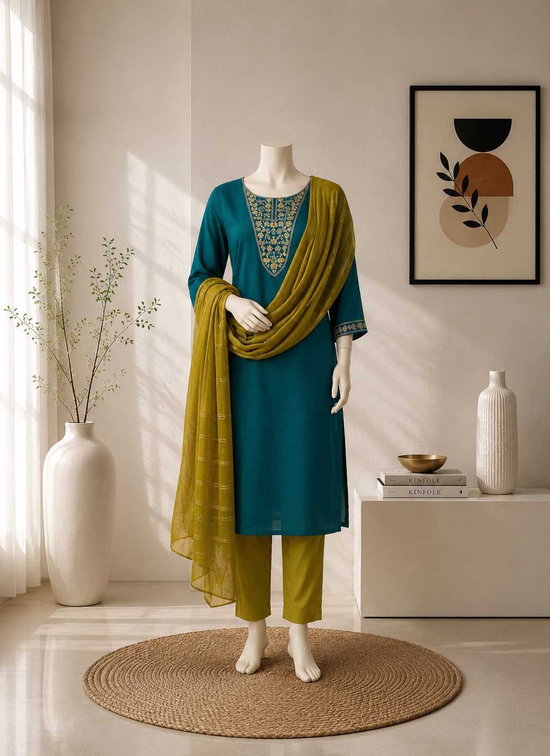 YNF Wholesale Heavy Roman Silk Festive Kurtis KESH210 NIDHI | Surat Manufacturer
