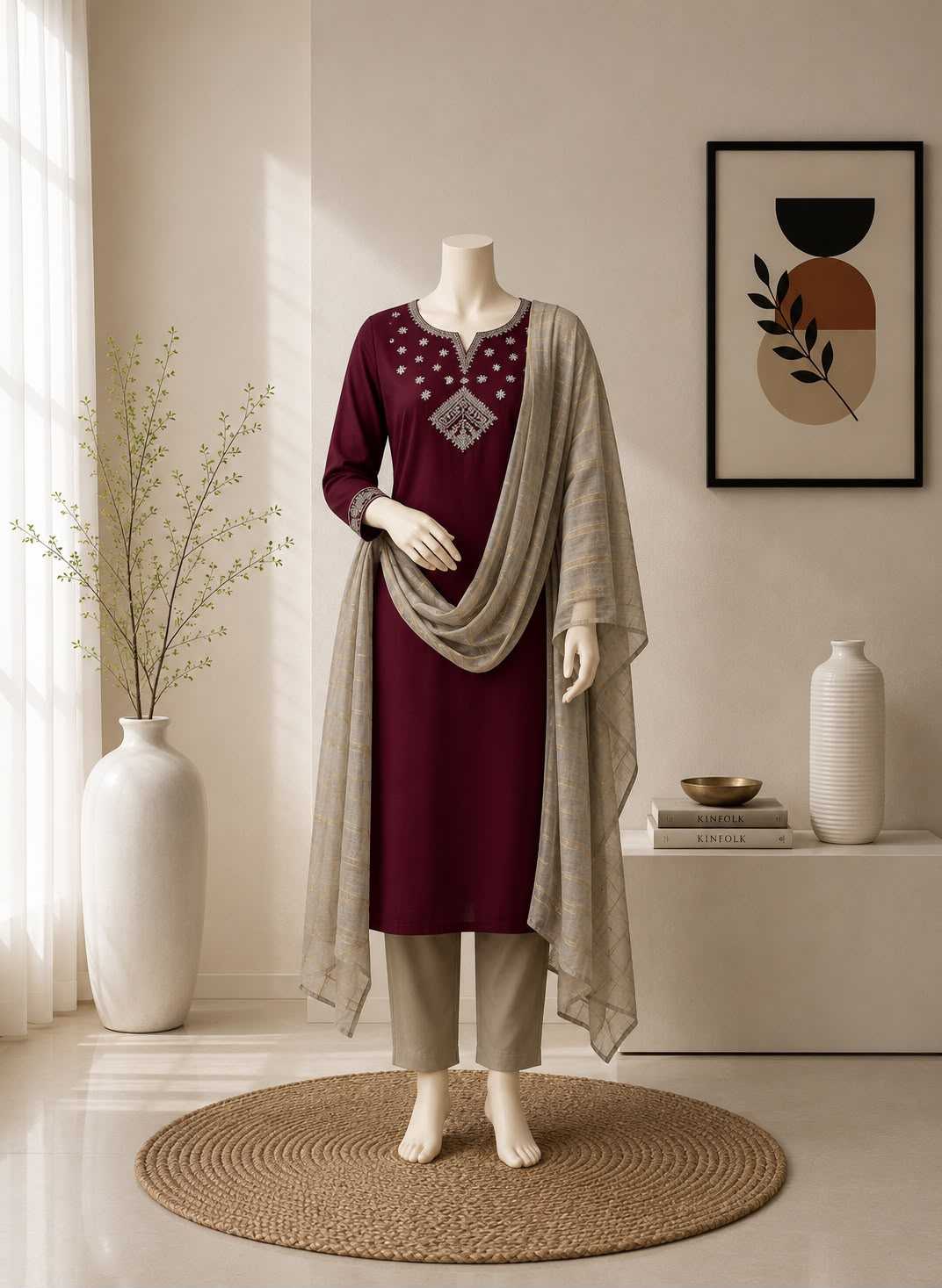 YNF Wholesale Heavy Roman Silk Festive Kurtis KESH210 NIDHI | Surat Manufacturer