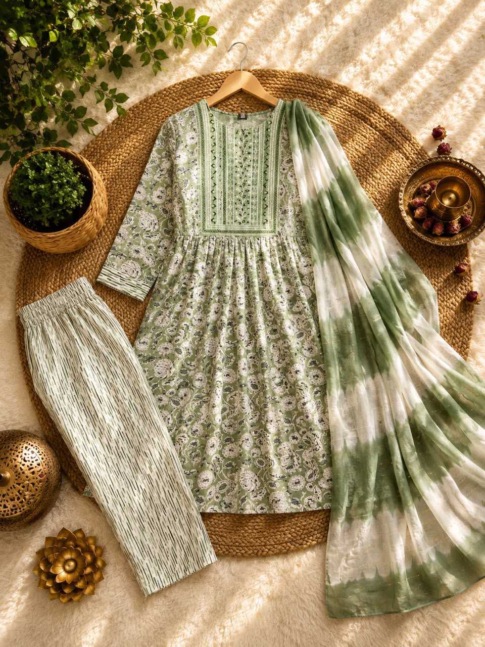 YNF Wholesale Cotton Designer Kurtis KESH210 Pushpa | Surat Manufacturer