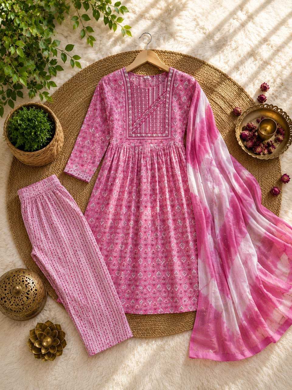 YNF Wholesale Cotton Designer Kurtis KESH210 Pushpa | Surat Manufacturer