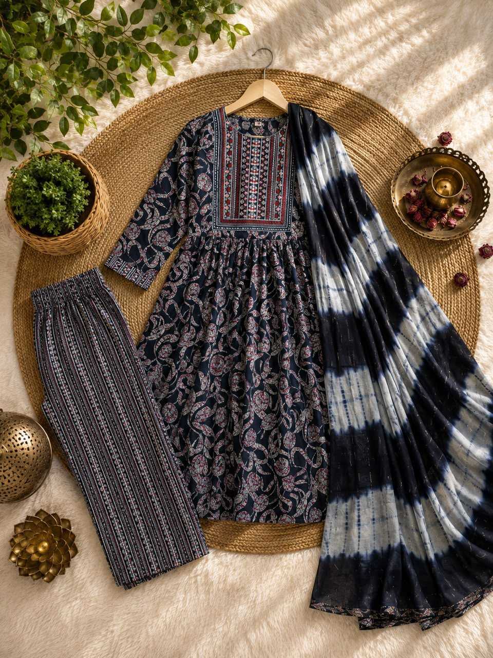 YNF Wholesale Cotton Designer Kurtis KESH210 Pushpa | Surat Manufacturer