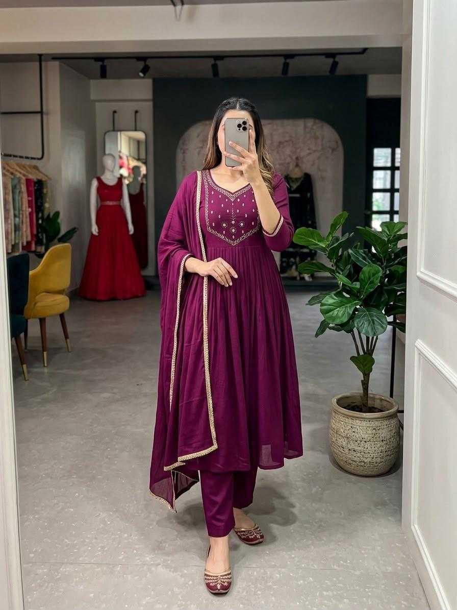 YNF Wholesale Chanderi Silk Festive Kurtis  | Surat Manufacturer