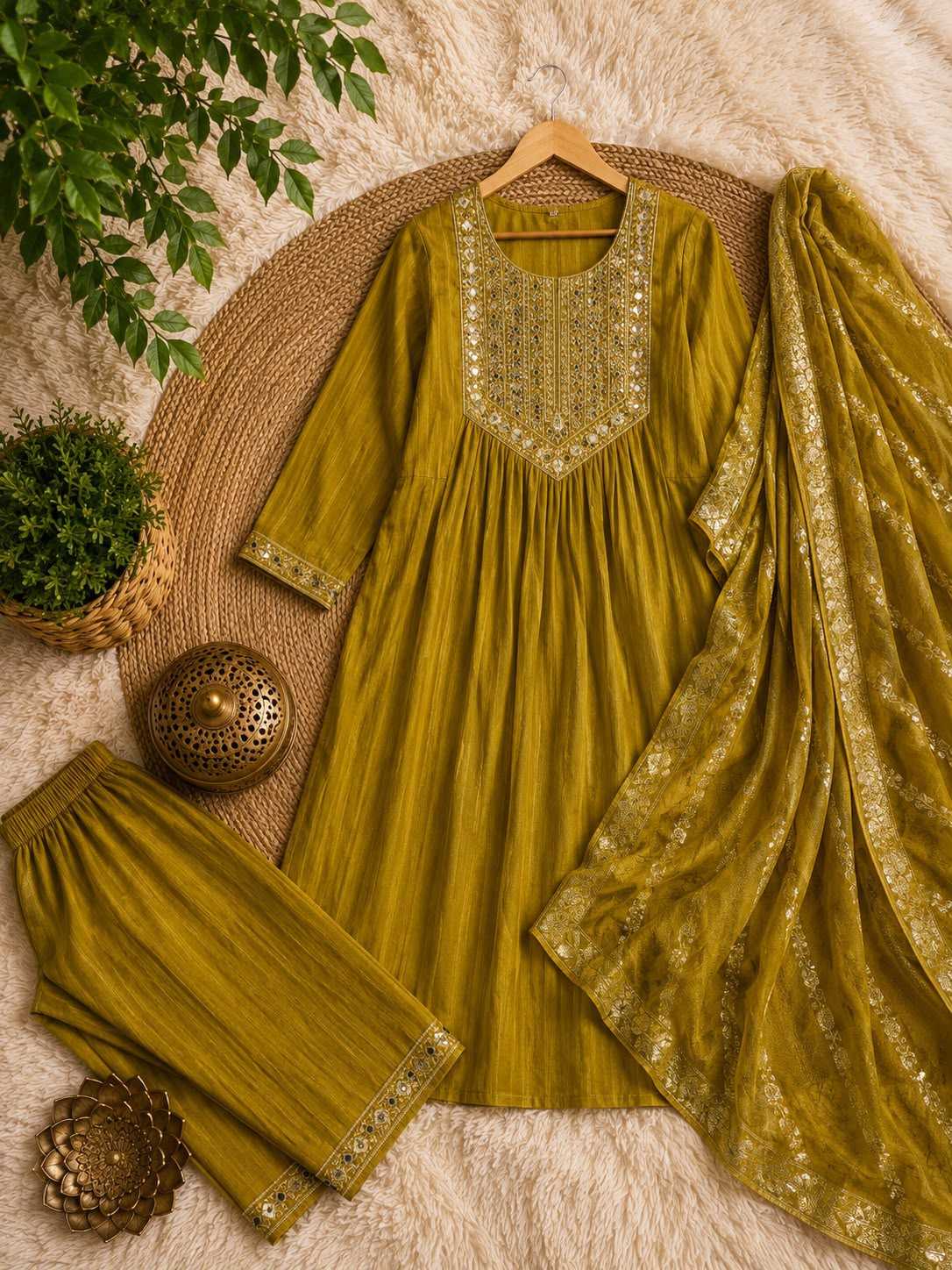 YNF Wholesale Slubby Festive Kurtis KESH210 VEDANSHI | Surat Manufacturer