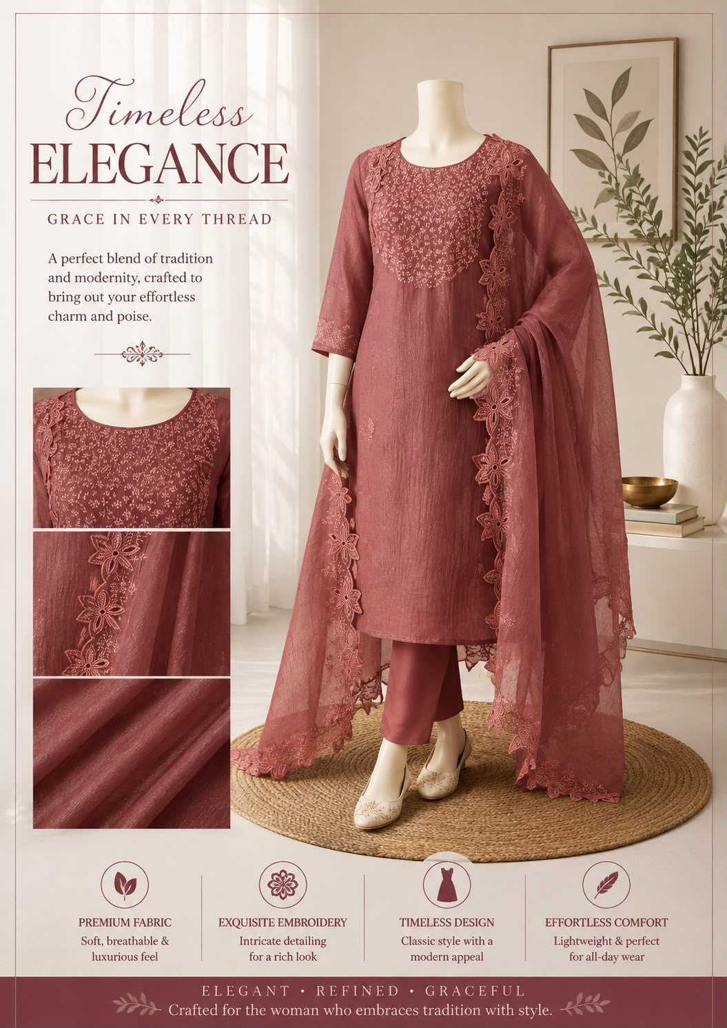 YNF Wholesale Burberry Silk Designer Kurtis KESH210 Yok | Surat Manufacturer