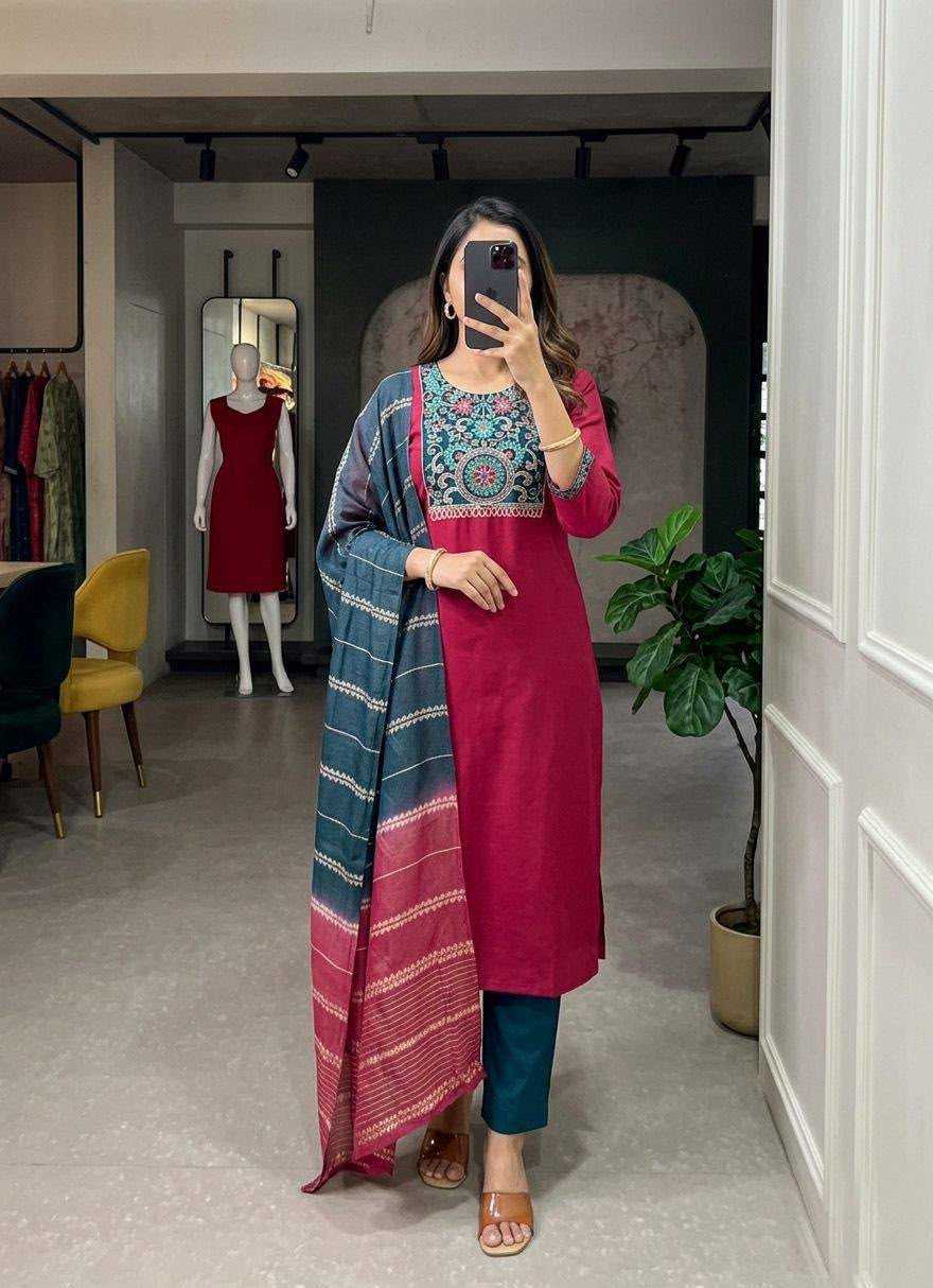 YNF Wholesale Heavy Roman Silk Party Wear Kurtis KESH210 ZOYA | Surat Manufacturer