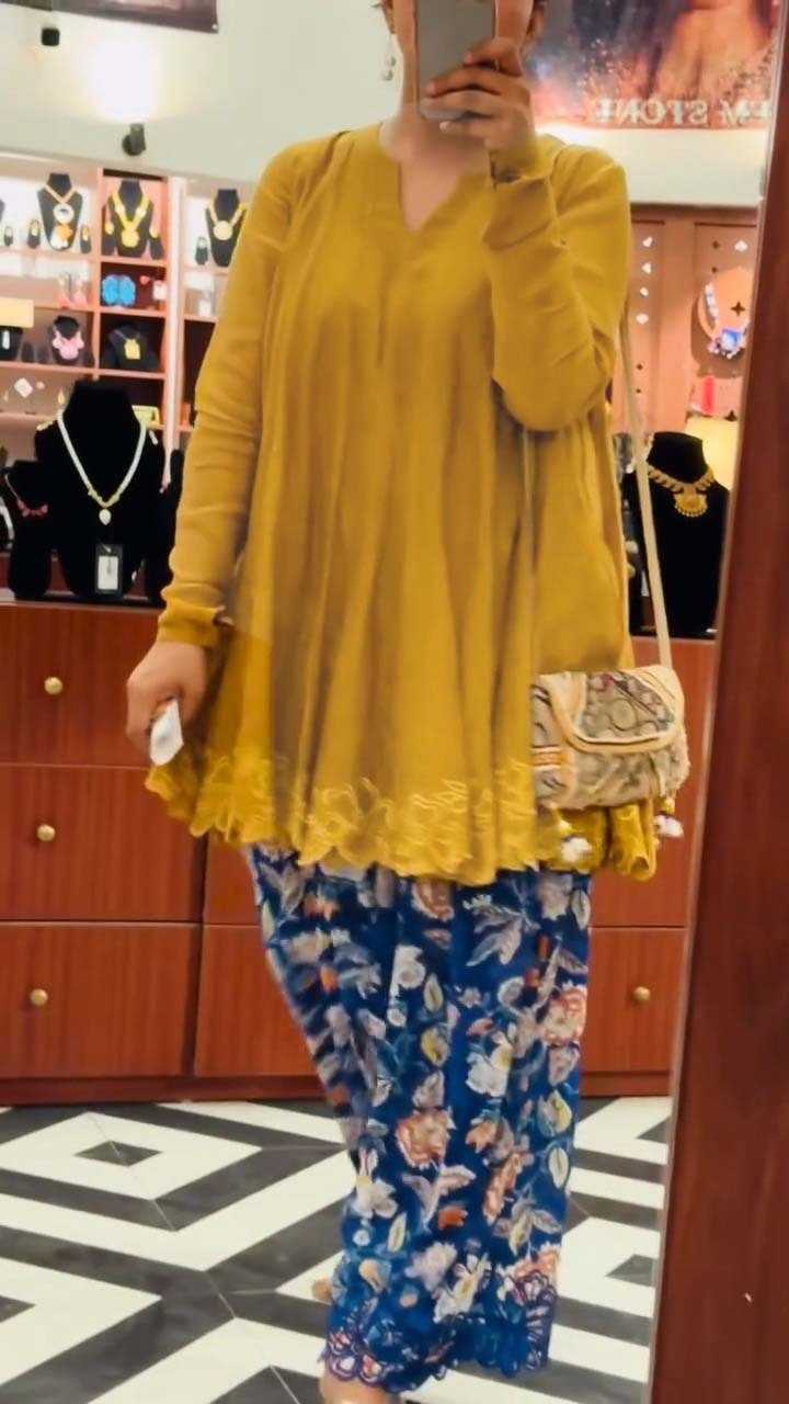 YNF Wholesale Chanderi Soft Designer Kurtis KESH215 1464 | Surat Manufacturer