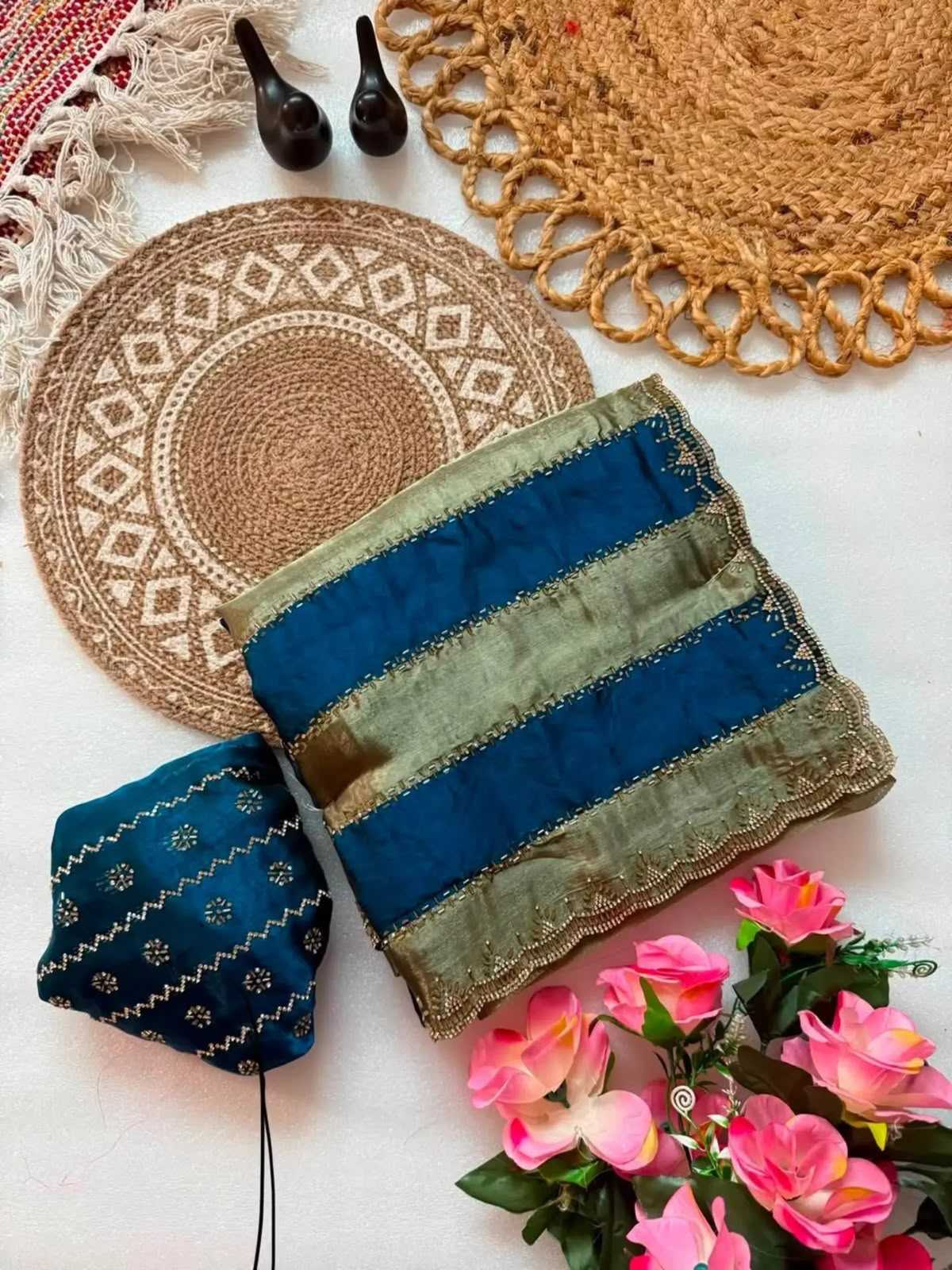 YNF Wholesale Space Silk Designer Sarees  | Surat Manufacturer