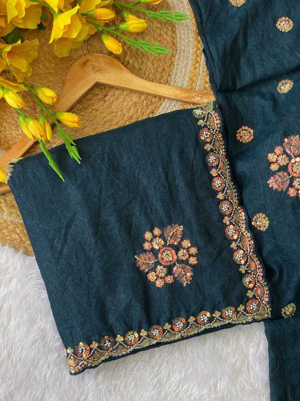 YNF Wholesale Cotton Hand Work Sarees  | Surat Manufacturer