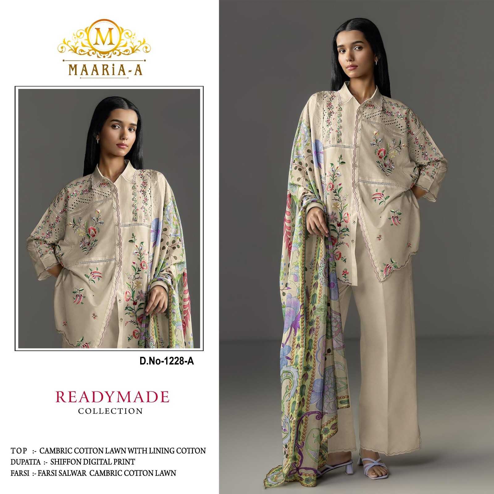 YNF Wholesale Cotton Cambric Embroidery Suits  | Surat Manufacturer