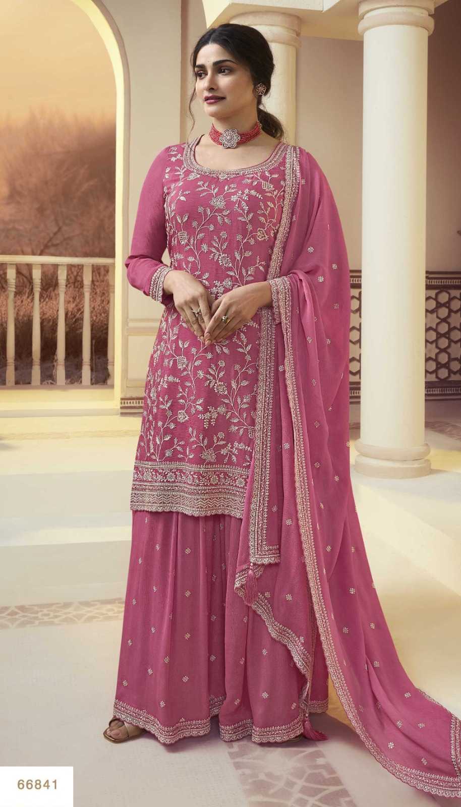 YNF Wholesale Chinon Embroidery Suits  | Surat Manufacturer