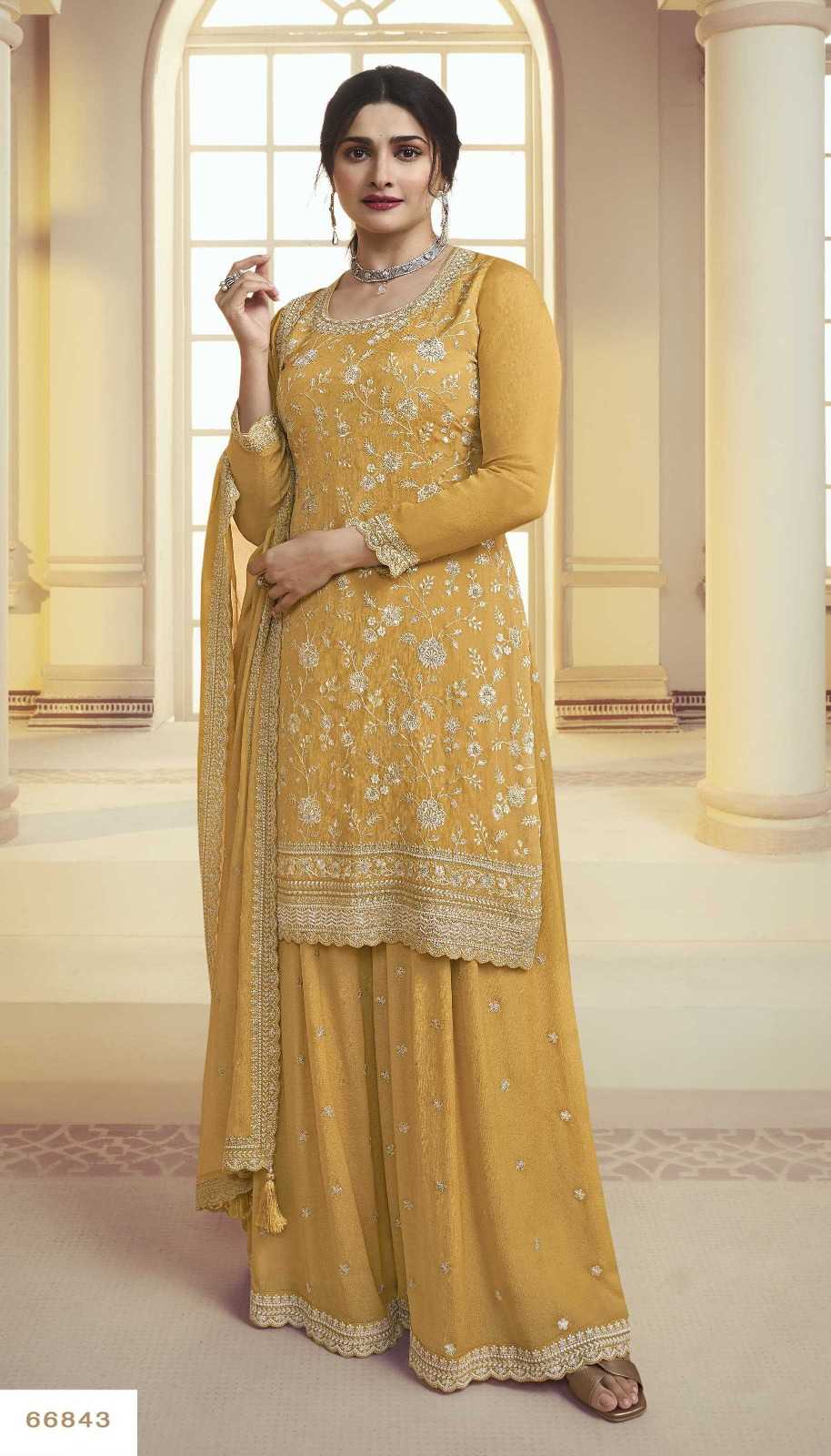 YNF Wholesale Chinon Embroidery Suits  | Surat Manufacturer