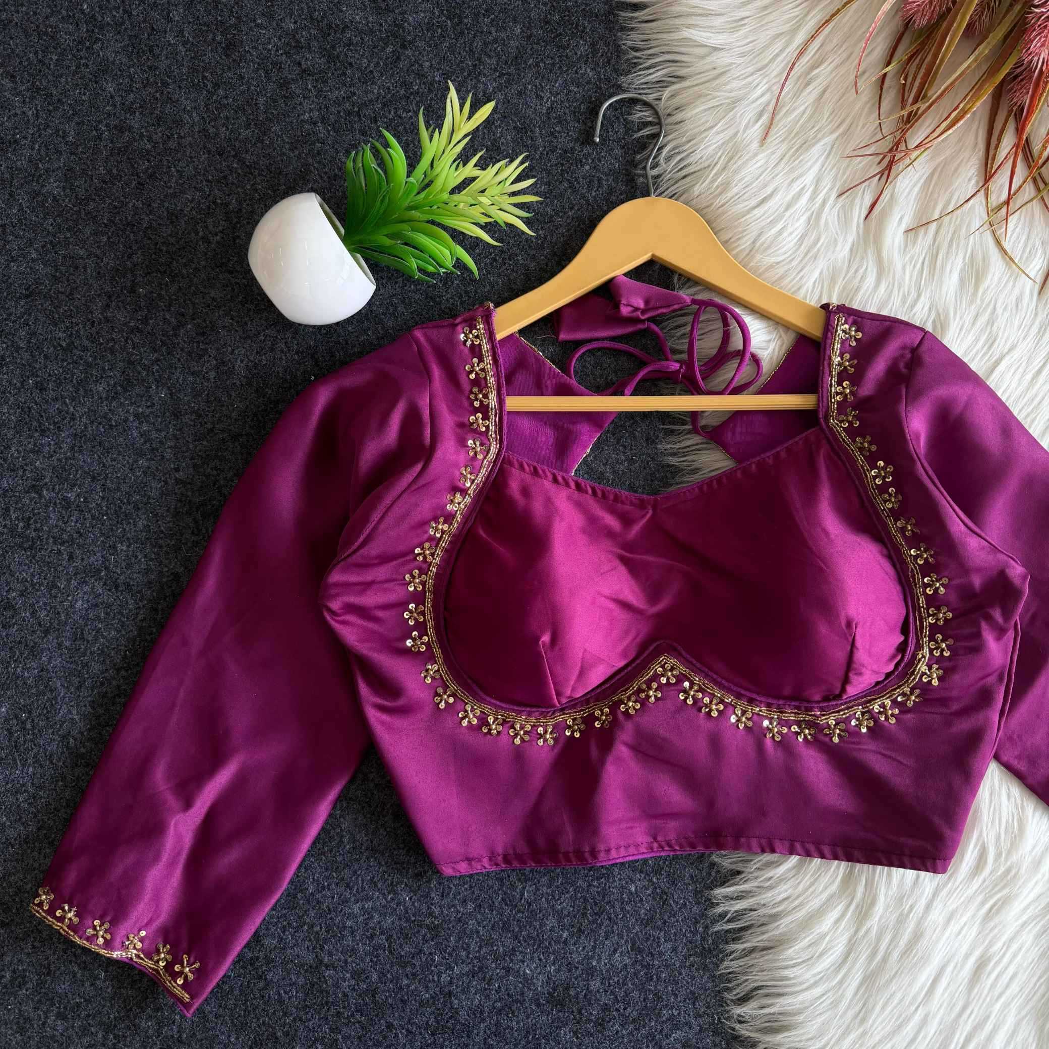YNF Wholesale Soft Silk Designer Blouse KESH388 Anaya | Surat Manufacturer