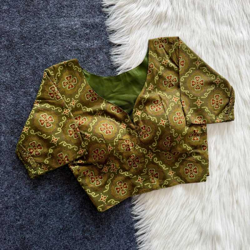 YNF Wholesale Pure Cotton Printed Blouse  | Surat Manufacturer