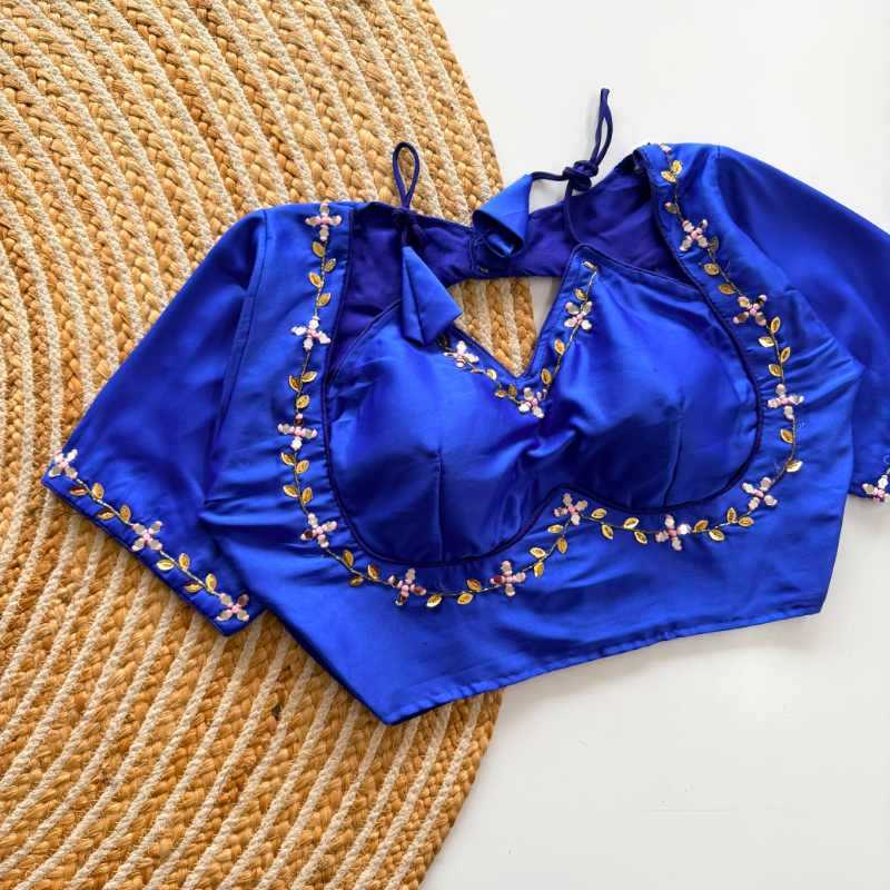 YNF Wholesale Soft Silk Designer Blouse  | Surat Manufacturer