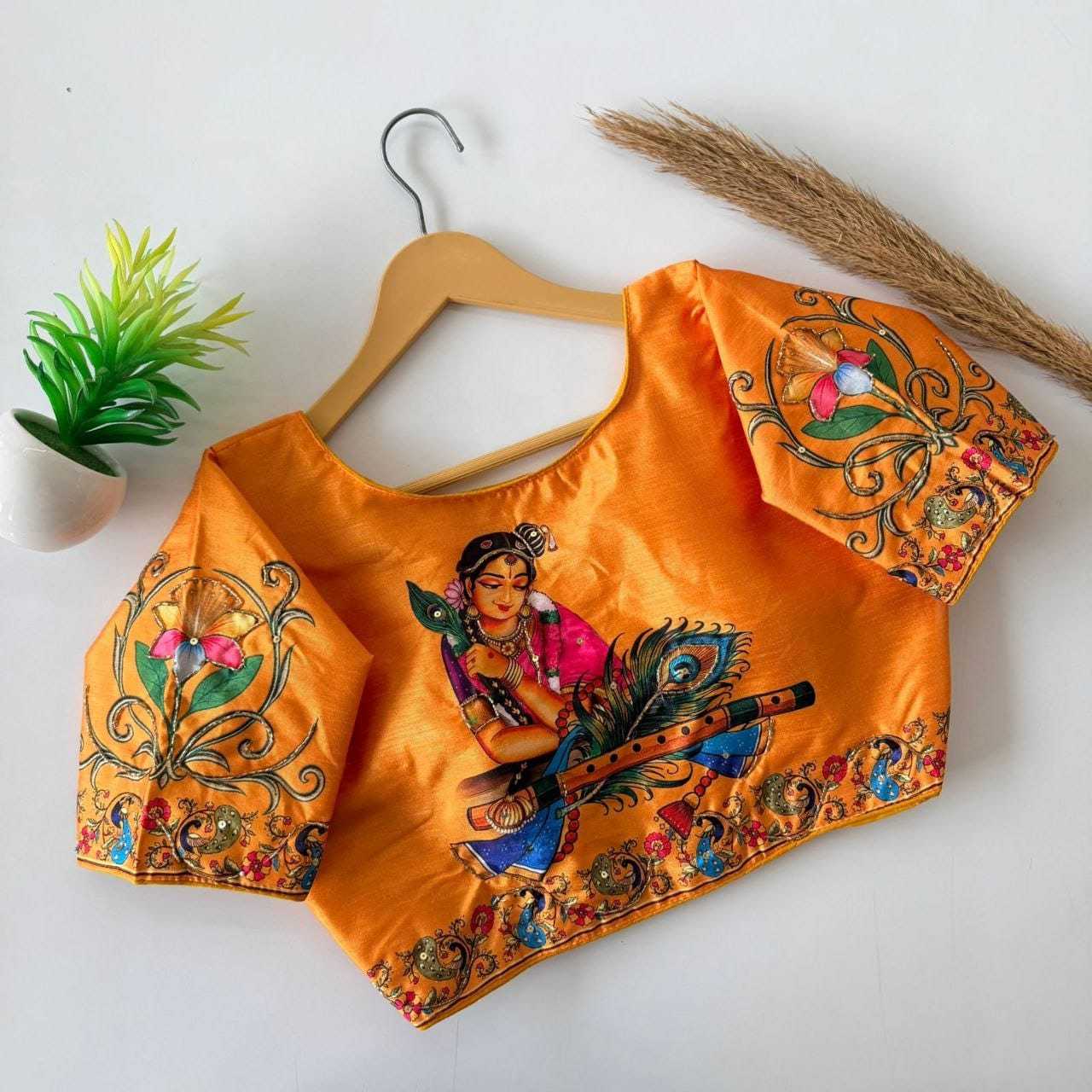 YNF Wholesale Pure Silk Designer Blouse  | Surat Manufacturer