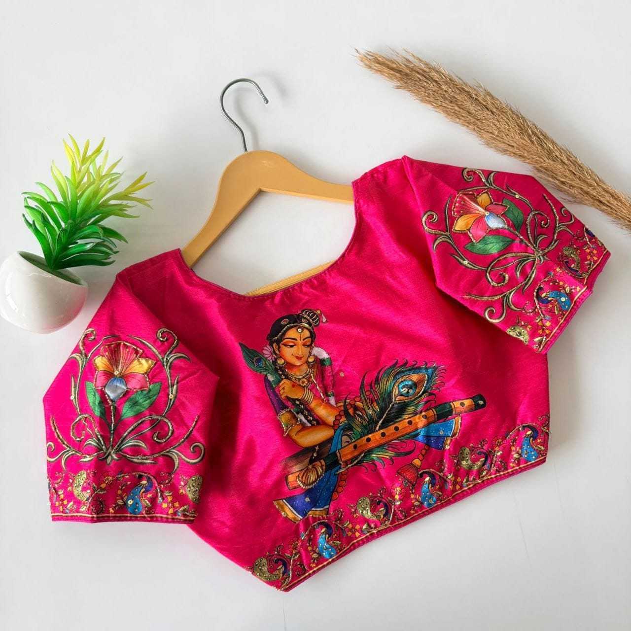 YNF Wholesale Pure Silk Designer Blouse  | Surat Manufacturer
