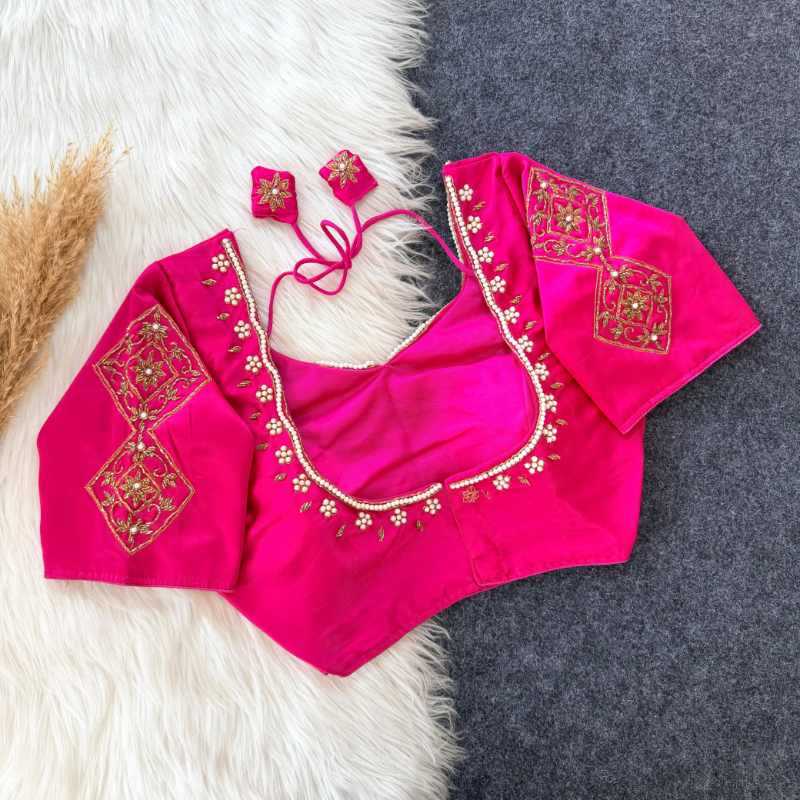 YNF Wholesale Soft Silk Designer Blouse  | Surat Manufacturer