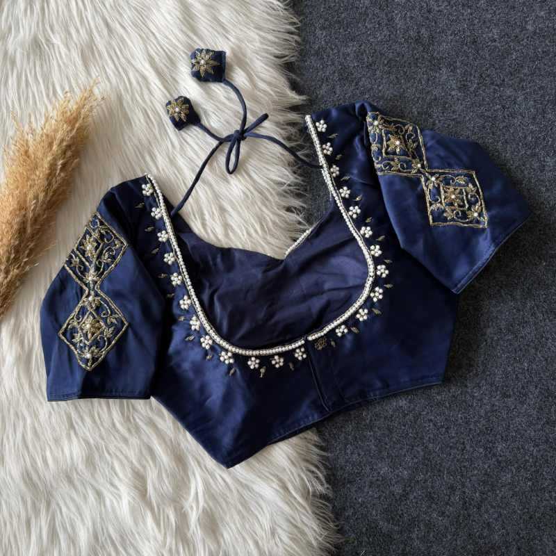 YNF Wholesale Soft Silk Designer Blouse  | Surat Manufacturer
