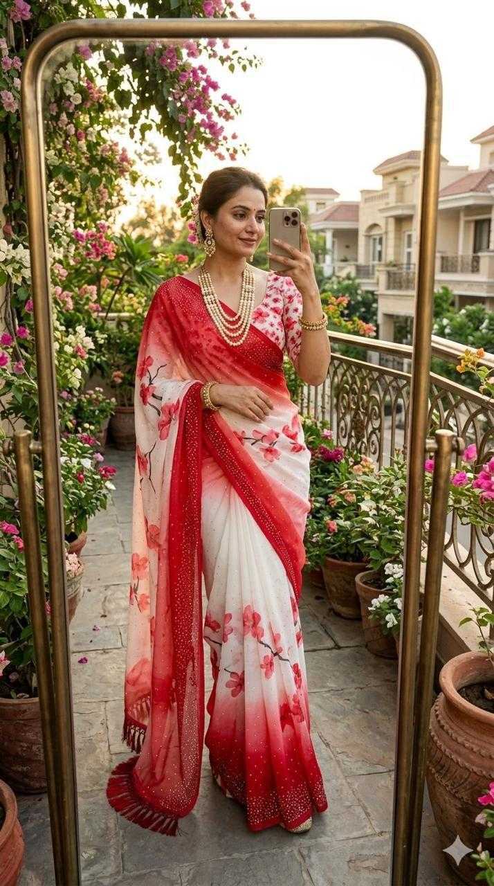 YNF Wholesale Georgette Designer Sarees KESH419 Aadhrisha | Surat Manufacturer