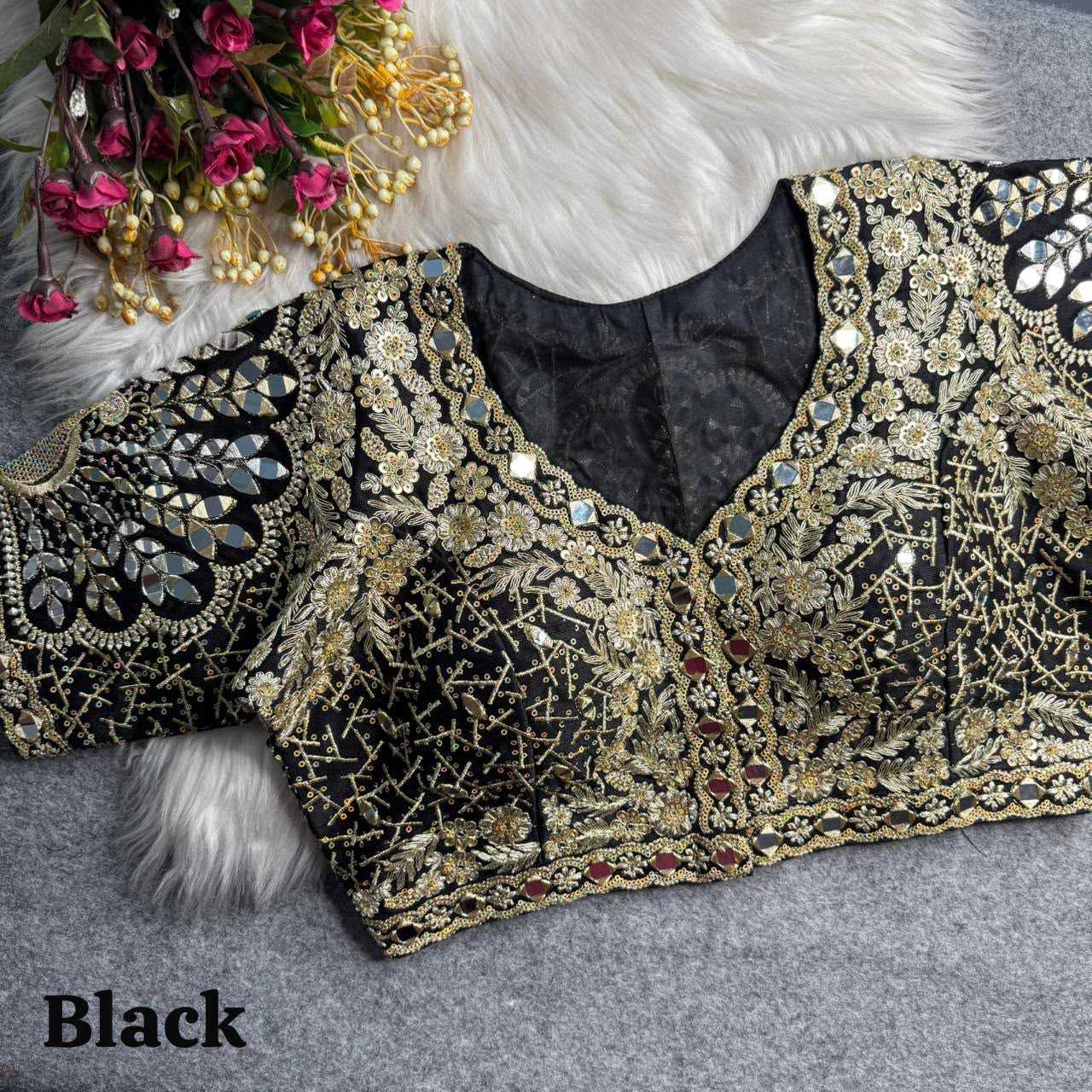 YNF Wholesale Italian Silk Designer Blouse KESH426 Ananya | Surat Manufacturer
