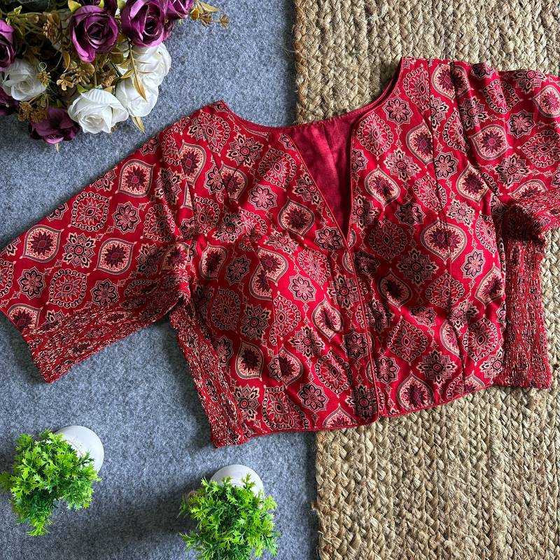 YNF Wholesale Pure Cotton Printed Blouse KESH426 Ananya | Surat Manufacturer