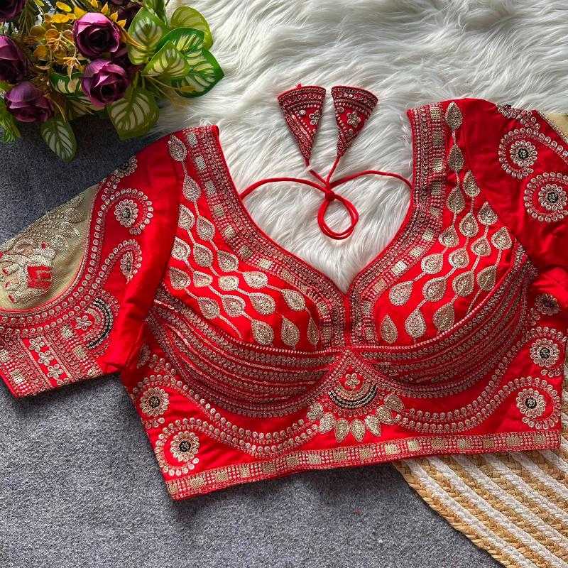 YNF Wholesale Italian Silk Designer Blouse KESH426 Kashvi | Surat Manufacturer