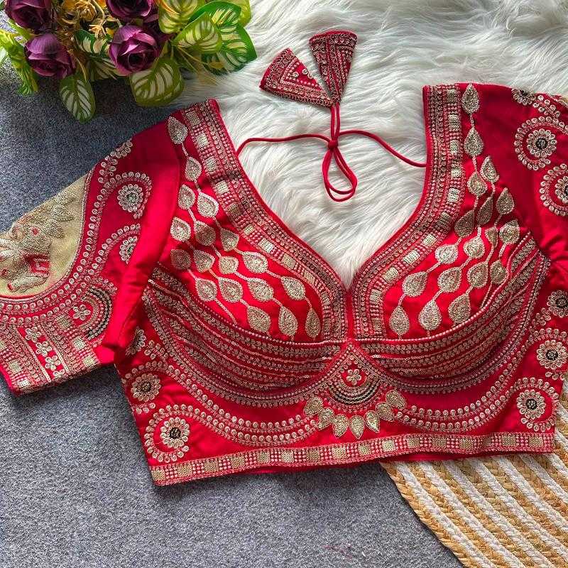 YNF Wholesale Italian Silk Designer Blouse KESH426 Kashvi | Surat Manufacturer