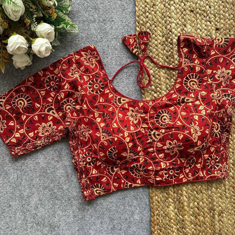 YNF Wholesale Pure Cotton Printed Blouse KESH426 Lekha | Surat Manufacturer