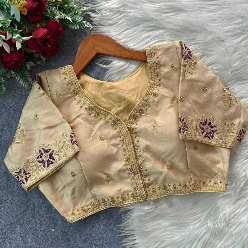 YNF Wholesale Pure Silk Designer Blouse  | Surat Manufacturer