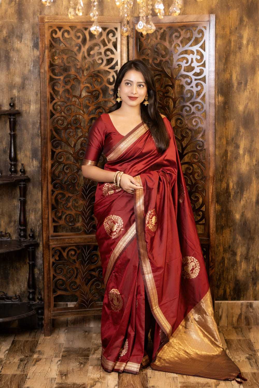 YNF Wholesale Soft Silk Butta Sarees  | Surat Manufacturer