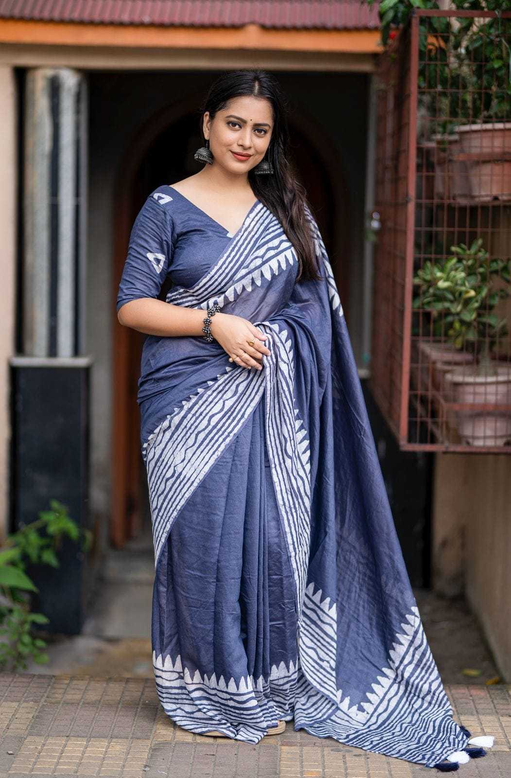 YNF Wholesale Chanderi Cotton Chanderi Sarees  | Surat Manufacturer