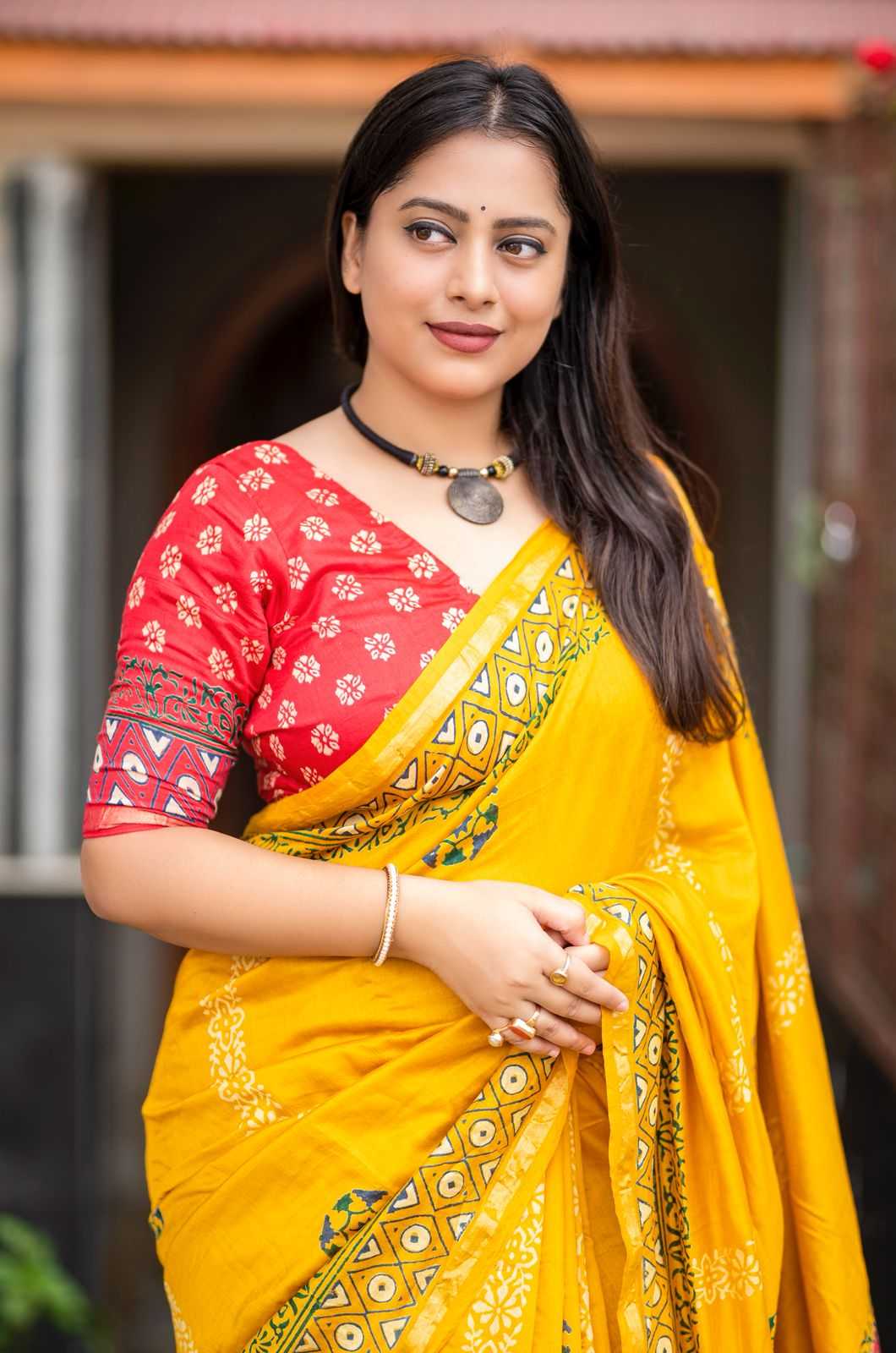YNF Wholesale Chanderi Cotton Zari Border Sarees KESH433 496 | Surat Manufacturer