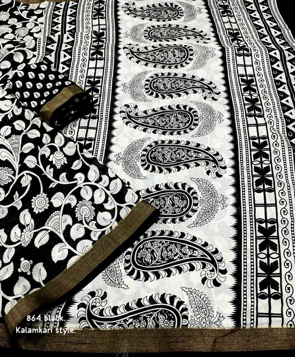 YNF Wholesale Cotton Printed Sarees KESH433 864 | Surat Manufacturer