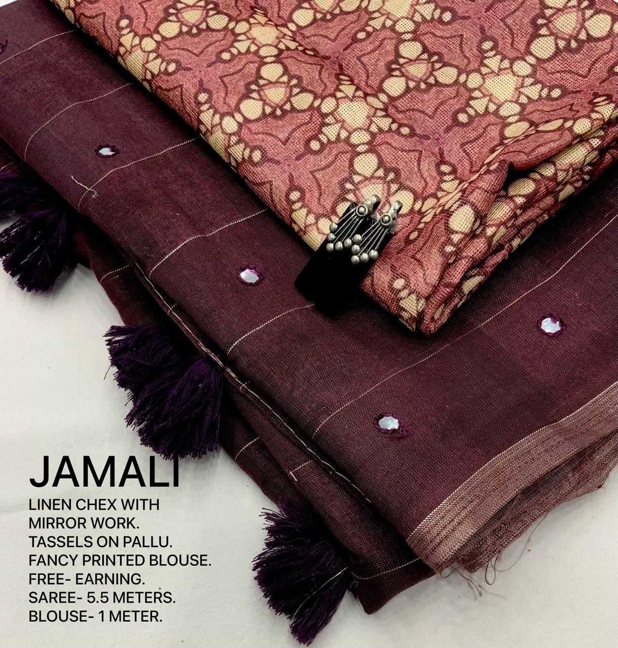 YNF Wholesale Linen Printed Sarees  | Surat Manufacturer