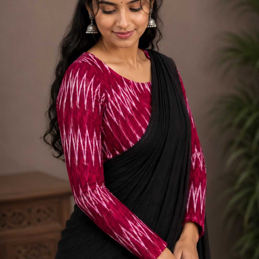 YNF Wholesale Khadi Cotton Designer Blouse  | Surat Manufacturer