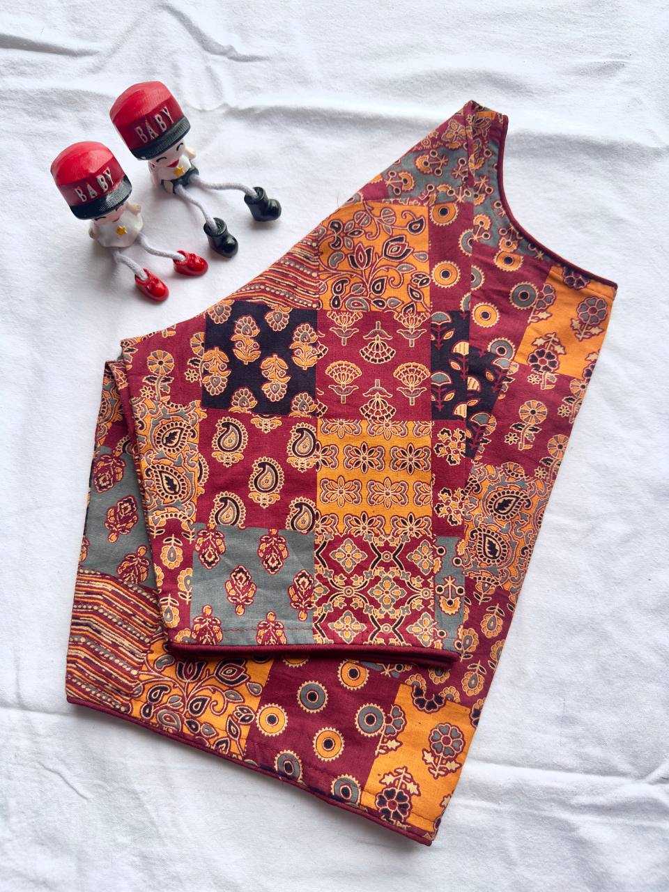 YNF Wholesale Soft Cotton Printed Blouse  | Surat Manufacturer