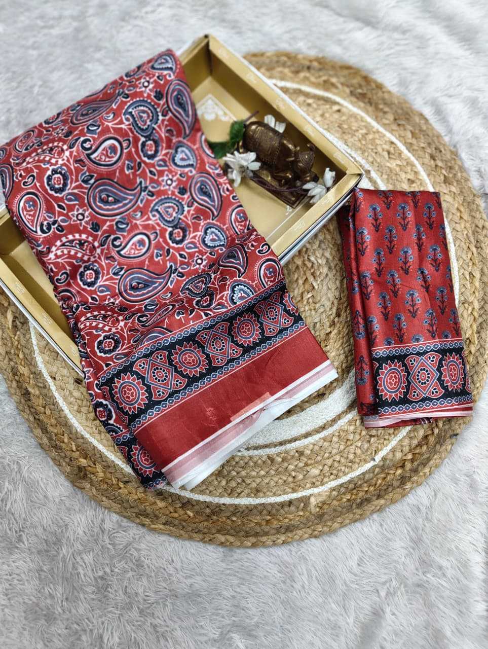 YNF Wholesale Premium Silk Printed Silk Saree  | Surat Manufacturer