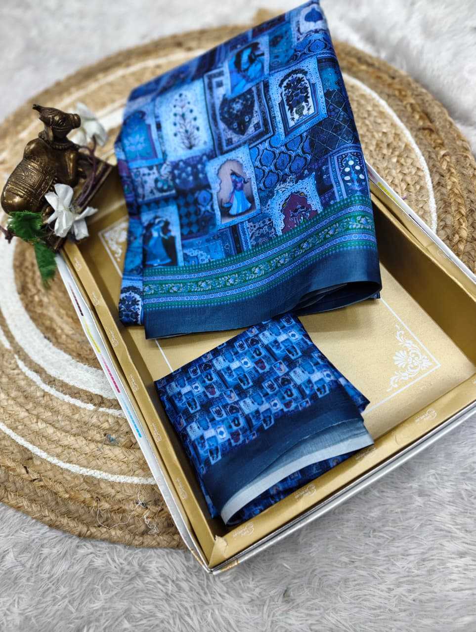 YNF Wholesale Premium Silk Printed Silk Saree  | Surat Manufacturer