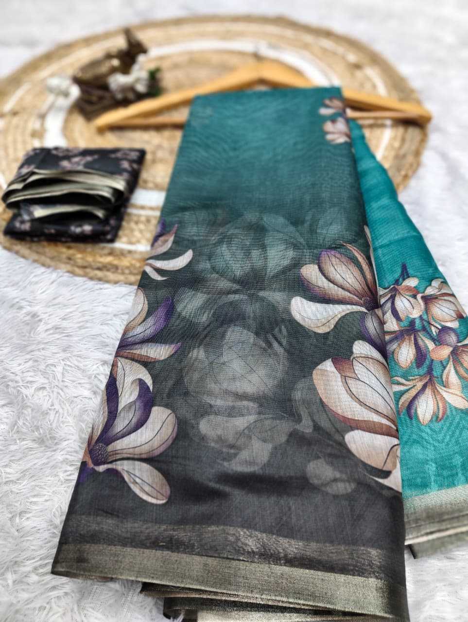 YNF Wholesale Chanderi Soft Printed Sarees  | Surat Manufacturer