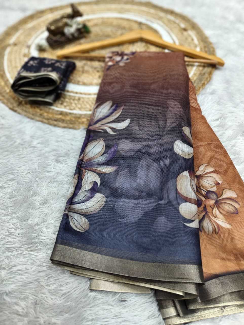 YNF Wholesale Chanderi Soft Printed Sarees  | Surat Manufacturer