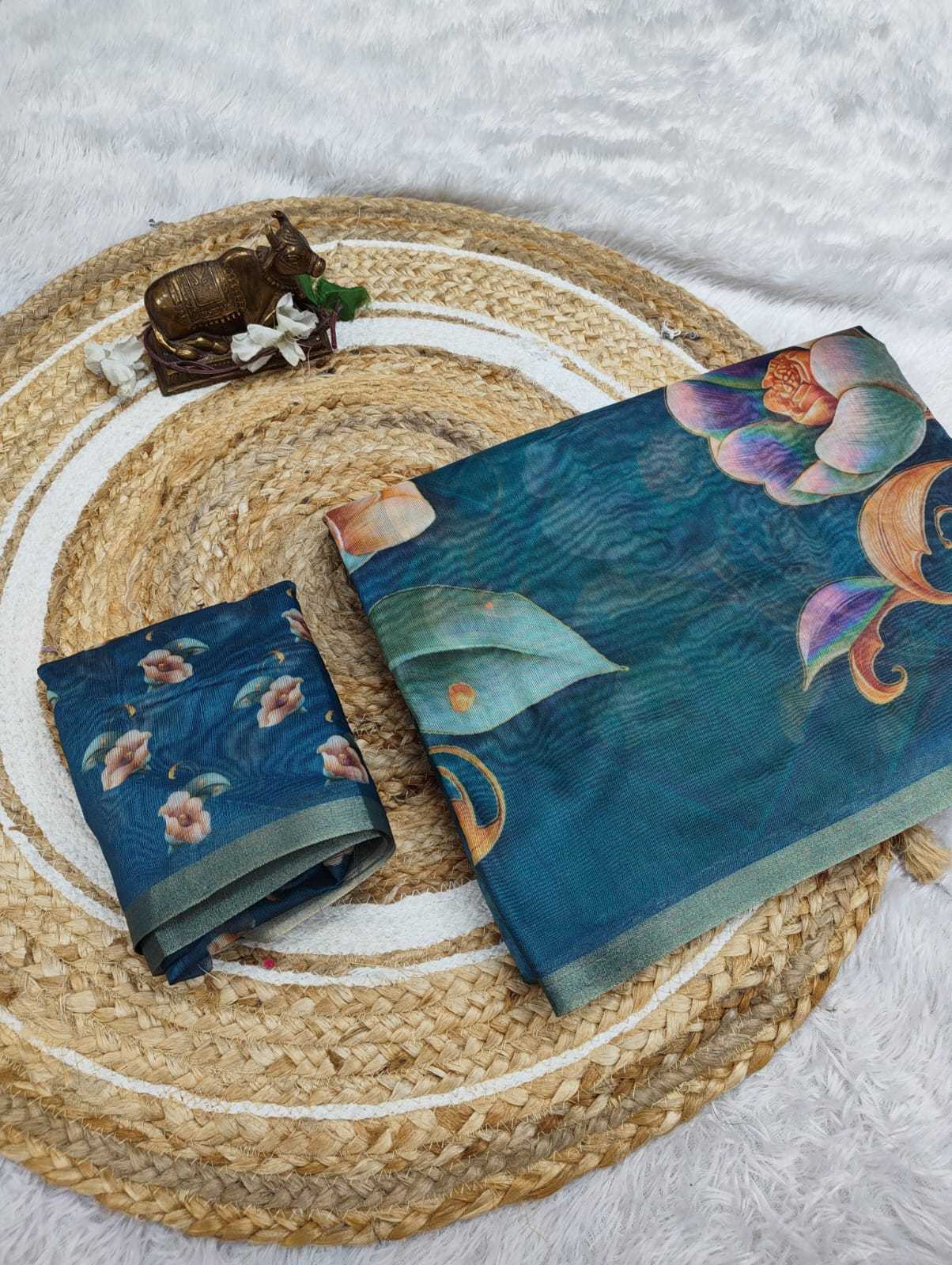 YNF Wholesale Chanderi Soft Printed Sarees  | Surat Manufacturer