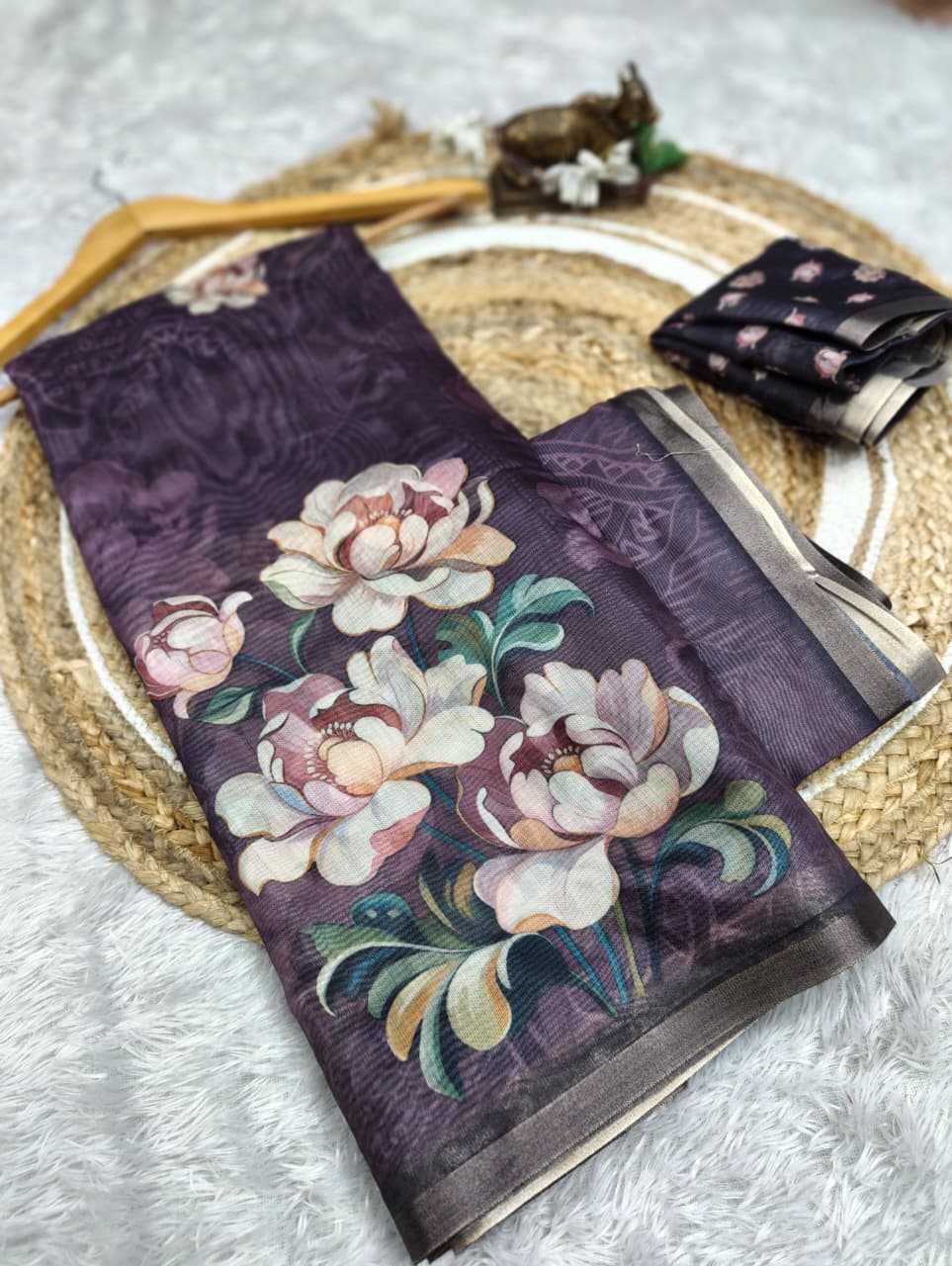 YNF Wholesale Chanderi Soft Printed Sarees  | Surat Manufacturer