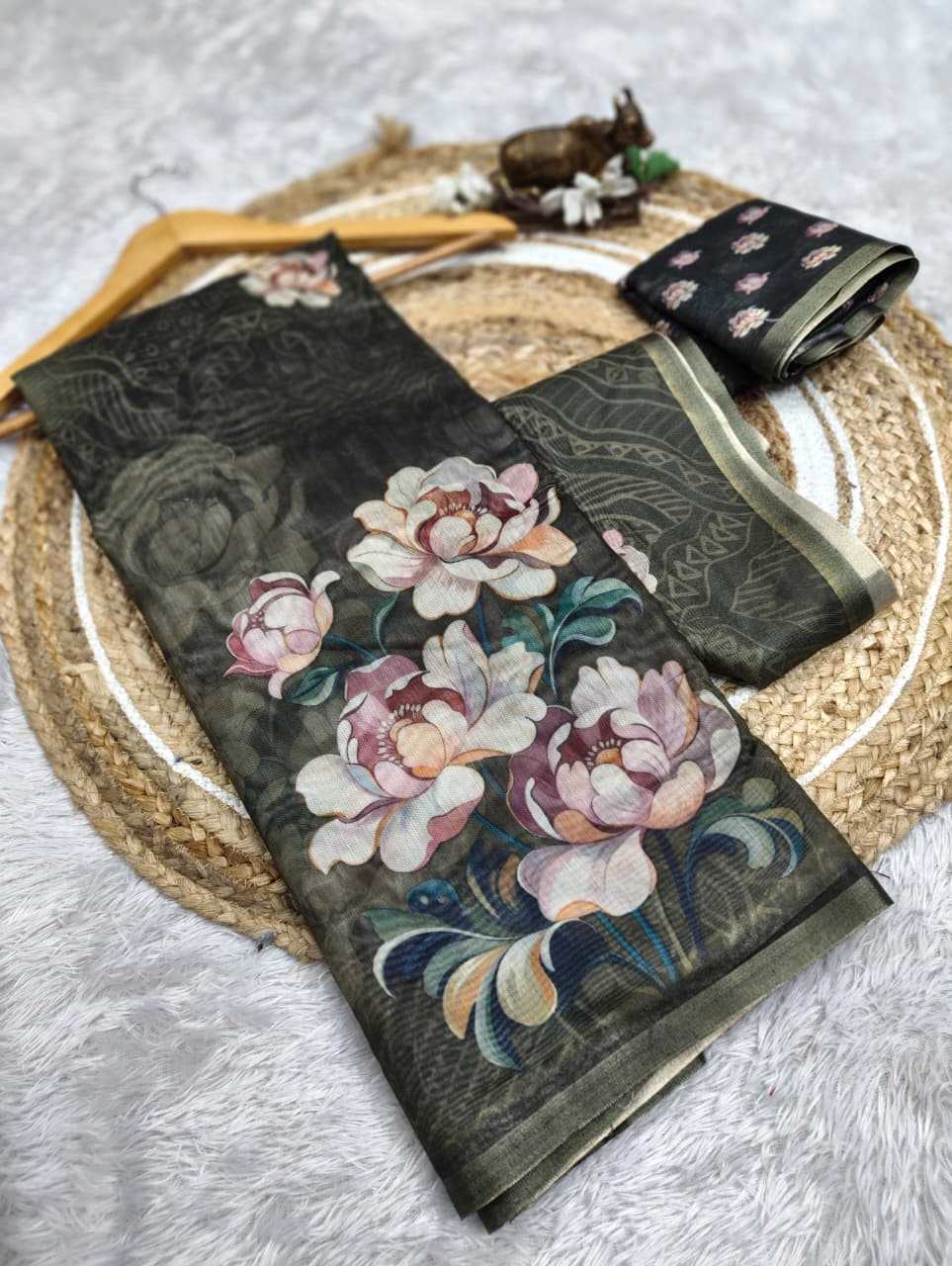 YNF Wholesale Chanderi Soft Printed Sarees  | Surat Manufacturer