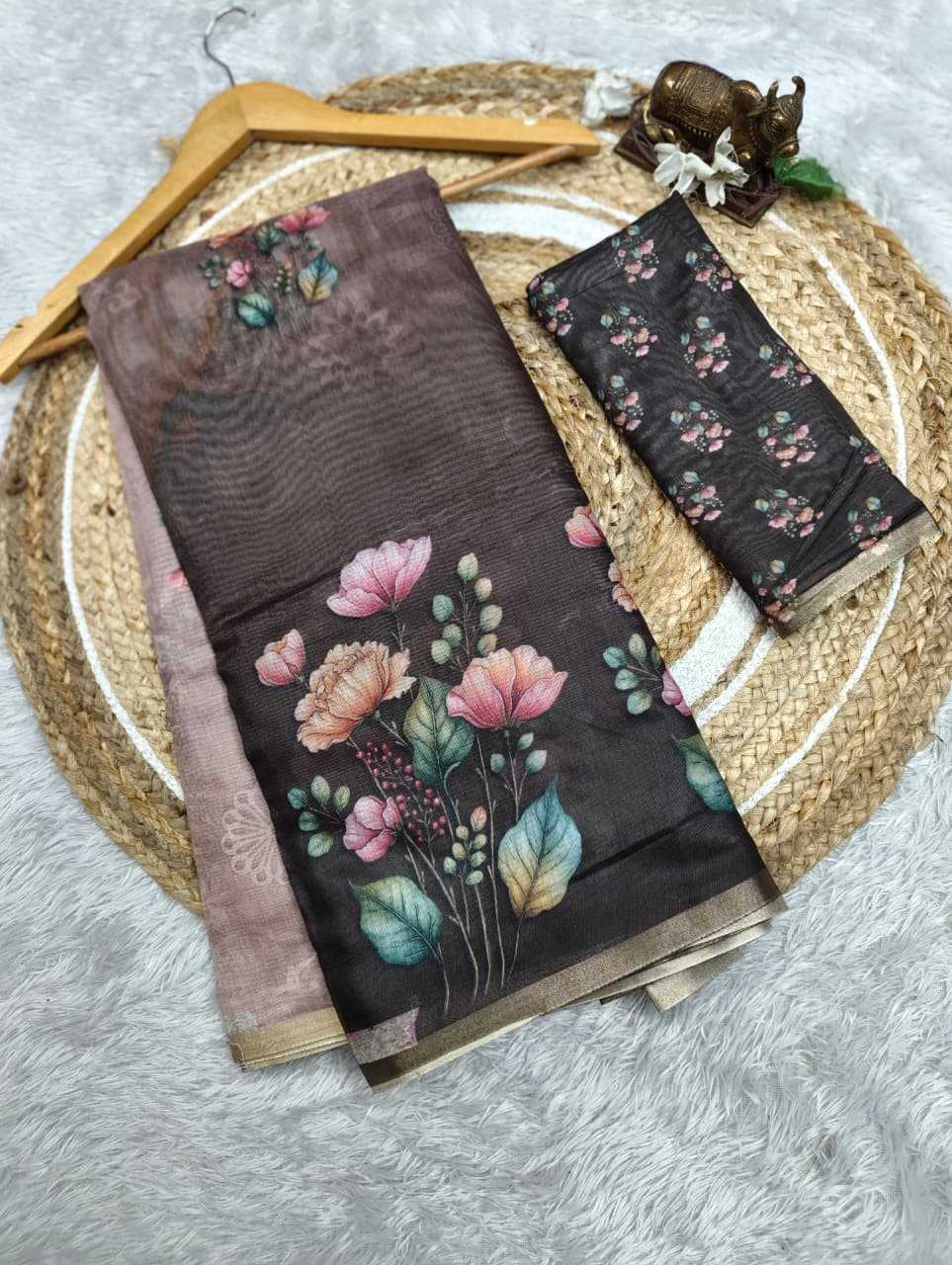 YNF Wholesale Chanderi Soft Printed Sarees  | Surat Manufacturer