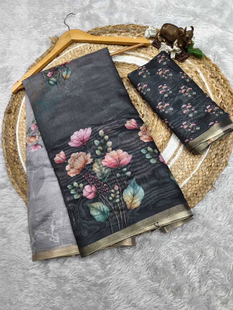 YNF Wholesale Chanderi Soft Printed Sarees  | Surat Manufacturer