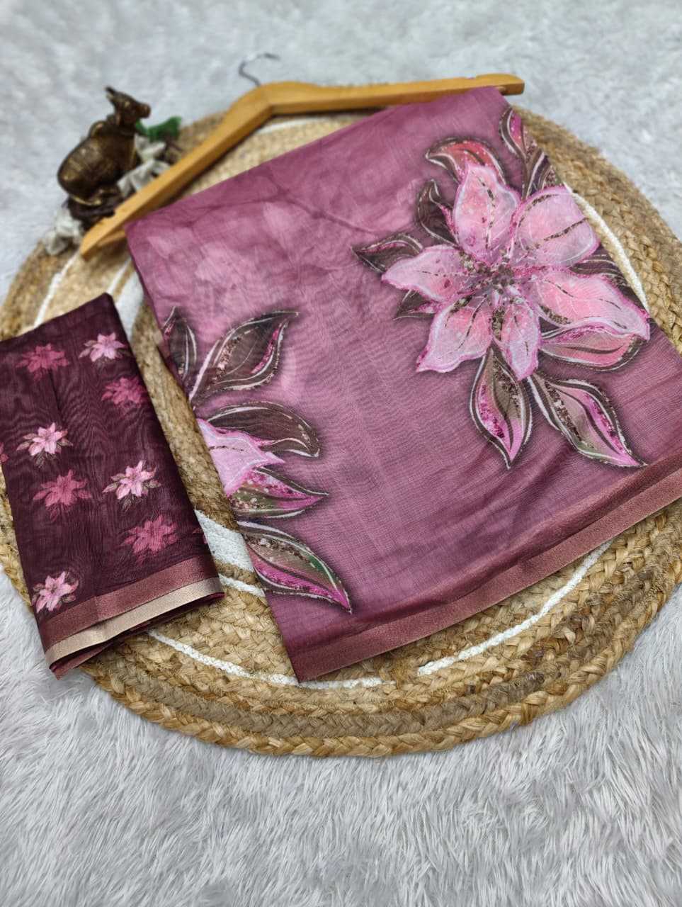 YNF Wholesale Chanderi Soft Printed Sarees  | Surat Manufacturer