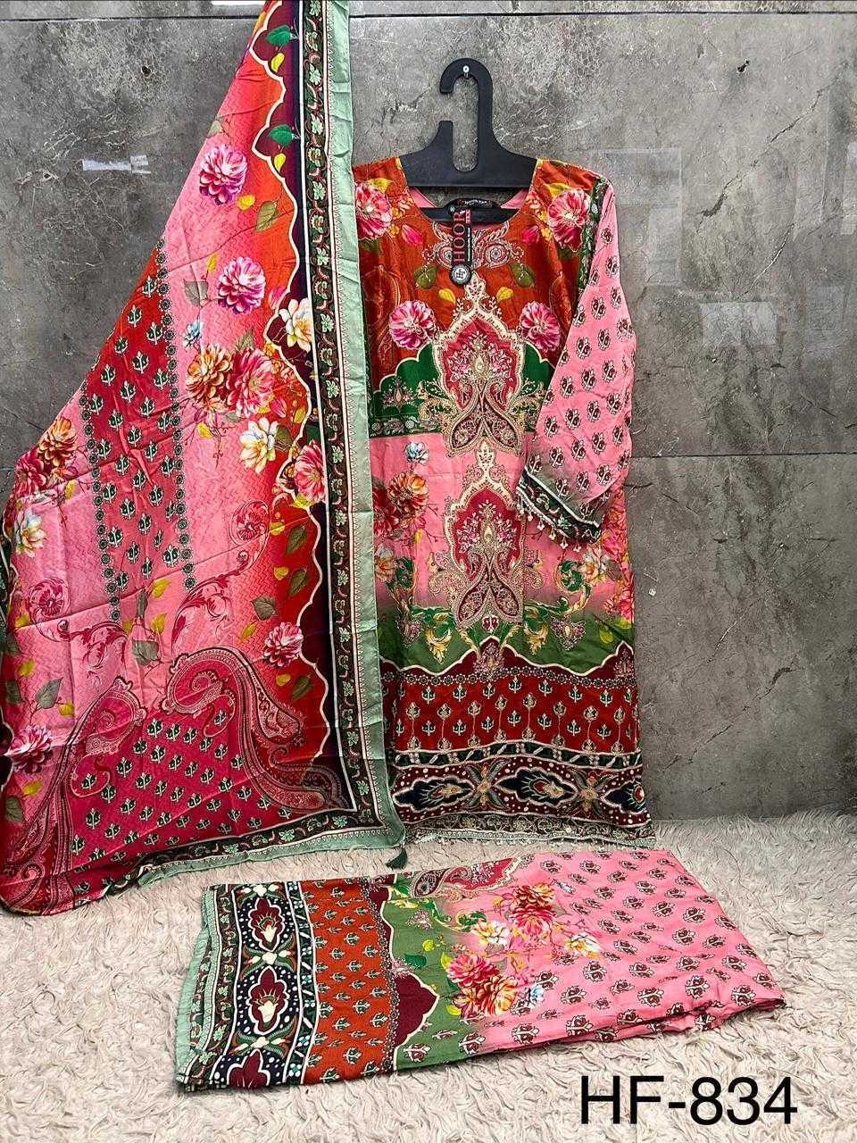 YNF Wholesale Heavy Muslin Ladies Suits KESH450 852 | Surat Manufacturer