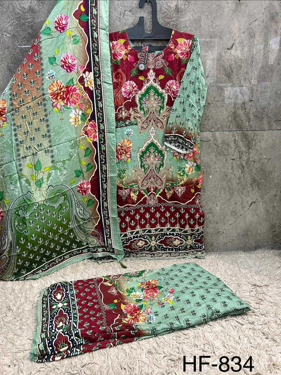 YNF Wholesale Heavy Muslin Ladies Suits KESH450 852 | Surat Manufacturer