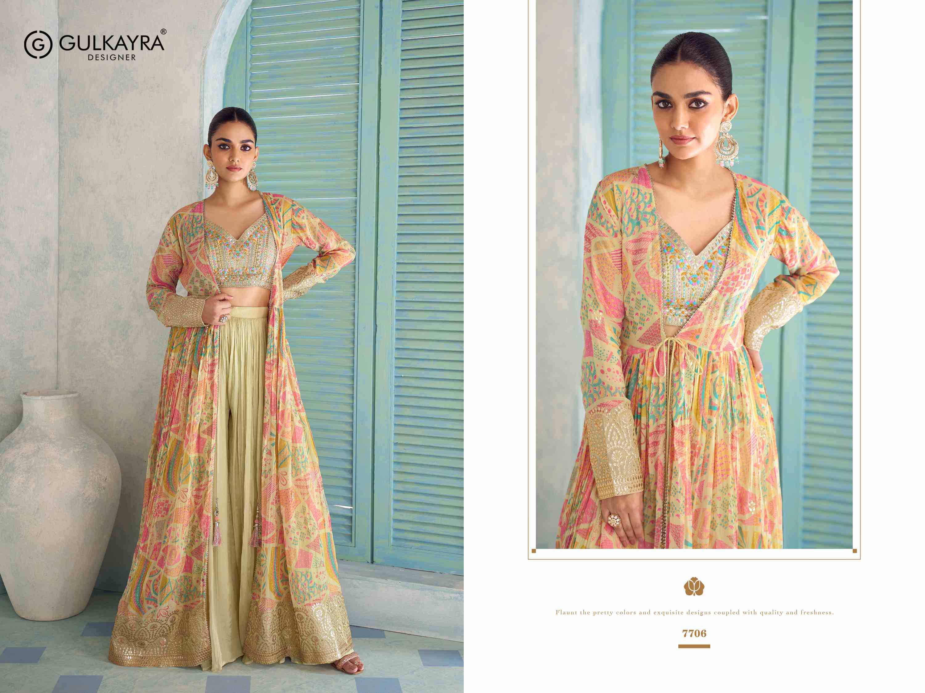 YNF Wholesale Chinon Embroidery Suits  | Surat Manufacturer