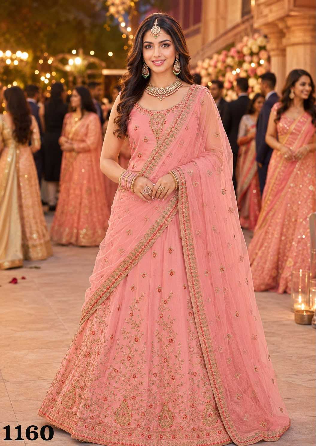 YNF Wholesale Satin Designer Lehenga  | Surat Manufacturer